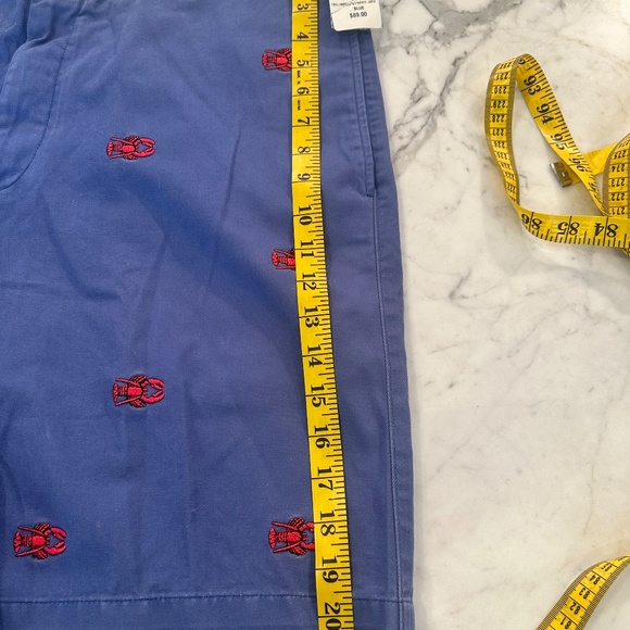 NWT Orvis Charleston Embroidered Shorts with Lobsters- SZ. 38 - Picture 6 of 8